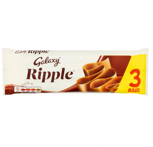 Galaxy Ripple Chocolate 3pk – 90g (3.17 oz)