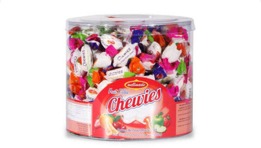 Wellmade Fruit Chewy Candies Tub – 28.2 oz