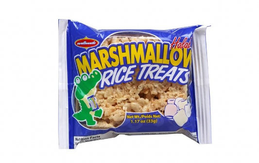 Wellmade Crispy Rice Treats – Original (1.17 oz x 12 Pieces Per Tray)