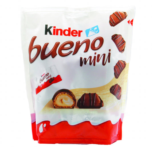 Kinder Bueno Mini Wafer Bars – 108g (3.8 oz) Bag