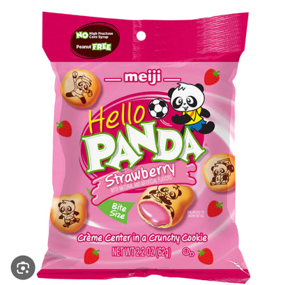 Hello Panda Strawberry – 7oz Creme-Filled Biscuits