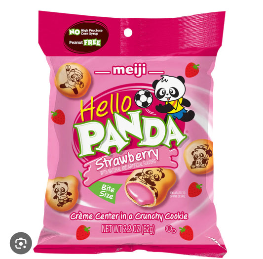 Hello Panda Strawberry – 7oz Creme-Filled Biscuits